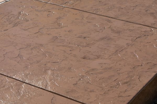 Concrete Patio Staining in Kalispell